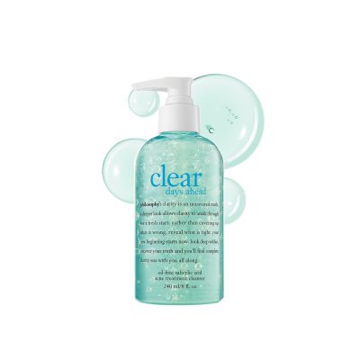 philosophy oil-free salicylic acid acne treatment cleanser