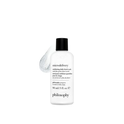 philosophy travel size exfoliating daily facial wash